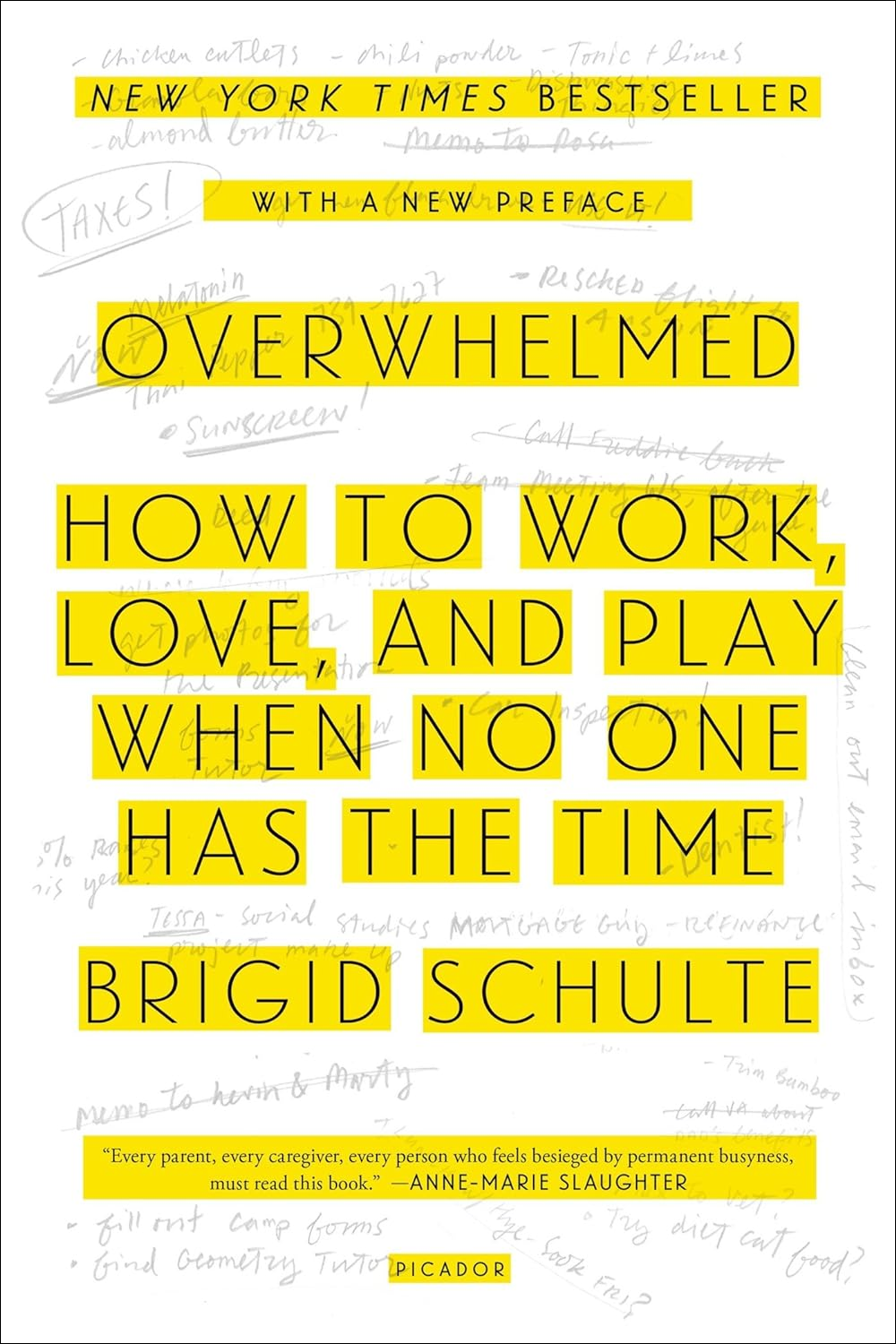 Overwhelemed cover with line