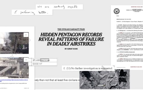 The Civilian Casualty Files New York Times Magazine cover