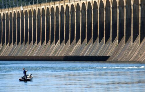 Tennessee River Valley with lots of water