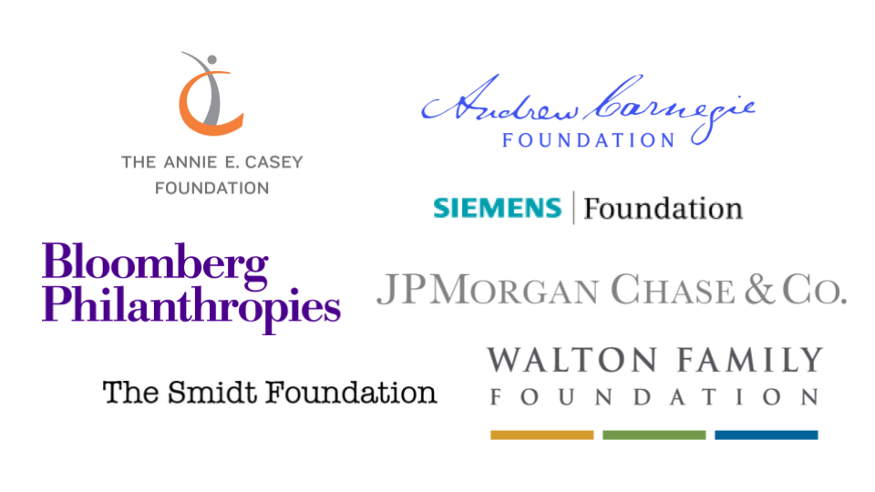 Collage of PAYA funder logos