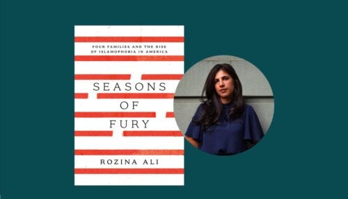 Seasons of Fury book cover and headshot of author